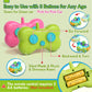 Lehoo Castle Girl Dinosaur Toy, 2 Pack Dinosaur Toys for Kids 3-5, Remote Control Car for Toddlers 1-3, Kids Toys Girls 3-5, 2 Y