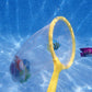 Swimline Fish Catch Game Dive Toys 6-Pack With Fishing Net Weighted Catch And Retrieval Game For Swimming Pool & Bath Tub For Kids Multi Color Rings Underwater Dive Practice Education Learn