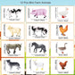 Ruson 12 Pcs Farm Animals Figures Toys, Realistic Mini Farm Barn Animal Figurines Cake Topper Toy Set Christmas Birthday Easter Egg Gift Party Supplies For Kids Toddlers