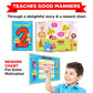 Learnabee Toys For 2 Year Old Boys/Girls | Gift For 2 Year Old Kids | Board Books And Fun Activities |Learning And Educational Toys & Games (1 Box Set)