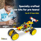3 Bees & Me Stem Car Building Erector Toy Kit | Educational Metal Project For Boys And Girls Aged 8-11 Years Old (Ages 6-7 With