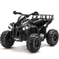 Soar Remote Control Four Wheeler For Kids - Electirc Toddler 4 Wheeler For Kids 3-6, Ride On Atv 12V Battery Powered, Kids Quad With Led Lights, Music, High Low Speed, Usb/Tf, Treaded Tires, Black