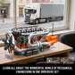 Mould King Heavy Truck Engine with Transmission  Engine Model Kit That Runs  Engines Building Blocks Set for mature-themeds with Battery and Motor  STEM Toy for Children Kids Boys Girls (3236 PCS)