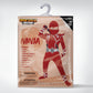 Spooktacular Creations Halloween Ninja Costume  Red Ninja Outfit Set for Kids  Halloween Costumes with Accessories for Boys Dress Up and Role Play Party (Medium  8-10 yrs)