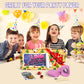 Byncceh Gemstone Dig Kit - Dig Up 12 Real Gems, Mineral & Rock Collection Gemstones And Crystals Excavation Kit For Kids Stem Toys Science Educational Birthday Gifts For Boys & Girls