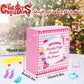 Janyun Dresses Accessories, 6 Styles Christmas Doll Clothes With 6 Pcs Xmas Hats Party Gown Outfits Set For Doll And 98Pcs Girl Dolls Shoes Necklace Bags Hanger Tableware Mirror