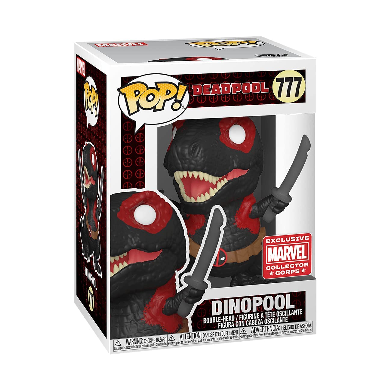 Funko Pop! Marvel Dinopool Exclusive Vinyl Figure #777