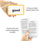 4 LETTERS WORDS FLASH CARDS