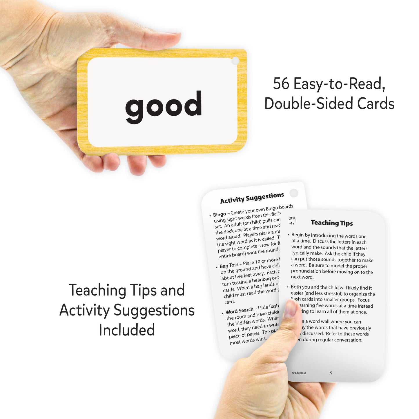4 LETTERS WORDS FLASH CARDS