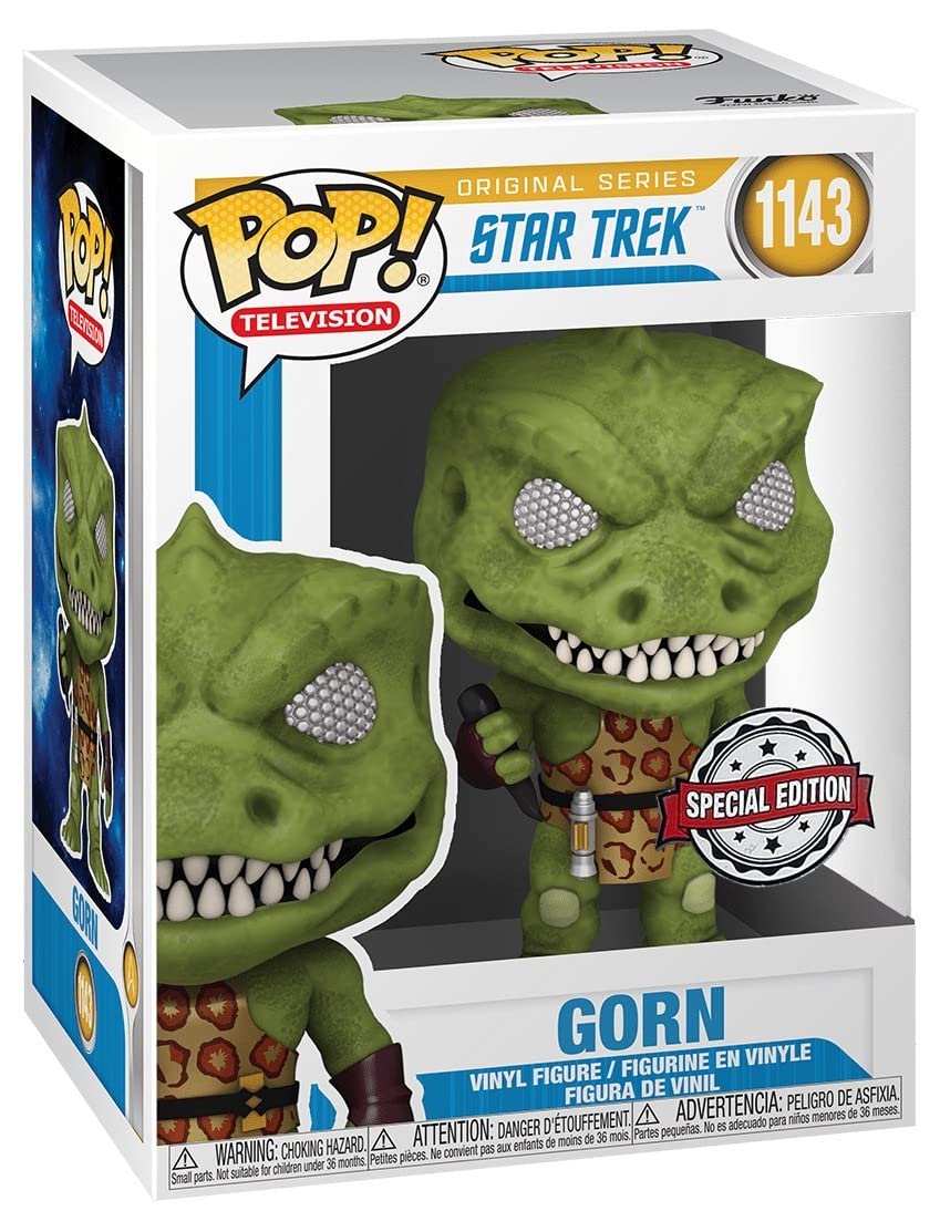 Funko POP! Gorn Figure - Star Trek Original Series #1143, Green, Target Exclusive, Plastic