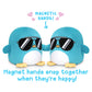 TeeTurtle Plushmates Cool Sunglasses Penguin - Soft Sensory Fidget Toy, Huggable Stuffed Animal for Father's Day Gift