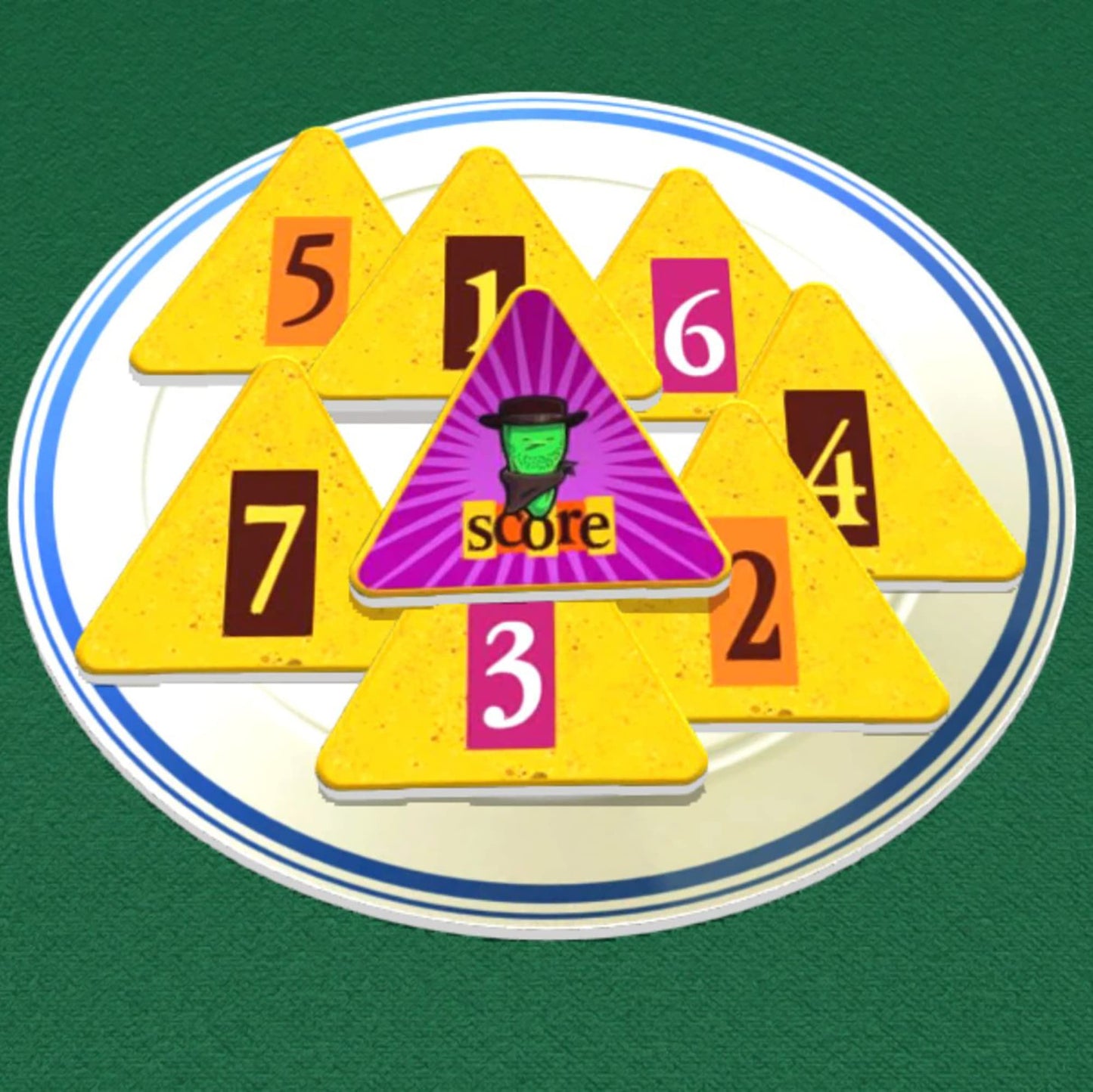 Nacho Pile Party Game | Fast-Paced Stacking Game | Push-Your-Luck Strategy Game | Fun Family Game For Kids And Adults | Ages 7+ | 2-4 Players | Average Playtime 20 Minutes | Made By Pandasaurus Games
