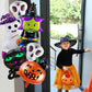 Halloween Balloons, 38 Inch Halloween Ghost Foil Mylar Balloons, Halloween Scary Pumpkin Witch Bat Cat Balloons, Halloween Party