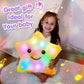 BSTAOFY 13" LED Musical Twinkle Star Light - Yellow Cotton Stuffed Animal for Kids, Perfect Gift for Birthdays & Holidays