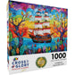 Cross & Glory - Santa'S Yuletide Village - 1000 Piece Jigsaw Puzzle For Adults | Christmas Theme | Santa-Themed Holiday Challeng