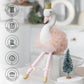 Mikee Fluffie Plush Toy Ballet Swan 12" Stuffed Animal for Kids, Polyester, 12" Tall, Perfect Gift for Girls