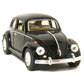 5'' 1967 Volkswagen Classic Beetle 1:32 Scale (Black) by Kinsmart