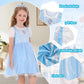 Benylion Princess Dress Dress for Girls Kids Cosplay Dress up Carnival Halloween Party Outfit Birthday Gift for Girls Puff Sleev