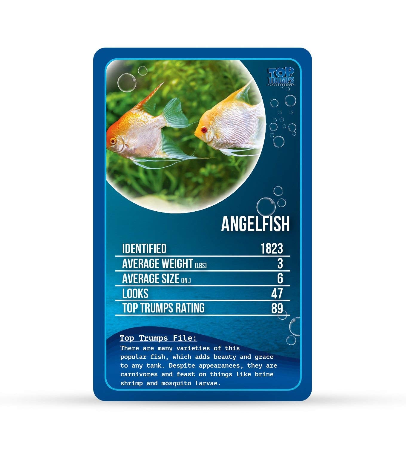 Freshwater Fish Top Trumps Card Game