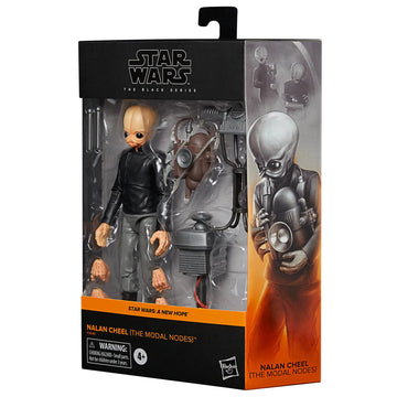 STAR WARS Nalan Cheel Action Figure F5540 - The Modal Nodes, Black, Plastic