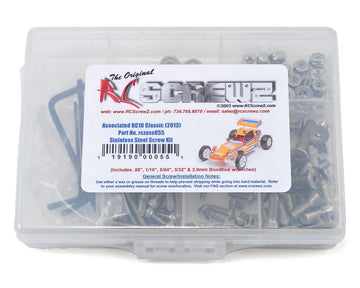 RCScrewZ Stainless Steel Screw Kit ass055 Compatible with Associated RC10 Classic (2013)