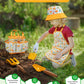 Grenebo Kids Gardening Set Toys,Includes Metal Trowel,Transplanting Shovel,Garden Hat,Rake,Apron,Gloves,Watering Can,And Tool Or