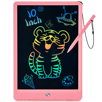 Lcd Writing Tablet For Kids, 10 Inch Doodle Board Electronic Drawing Tablet Drawing Pad, Learning Toys Christmas Birthday Gifts