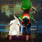 Nintendo Luigi's Mansion 3 PVC Statue - 9-Inch Luigi & Polterpup, Green, Model 3006-408, Collector Edition