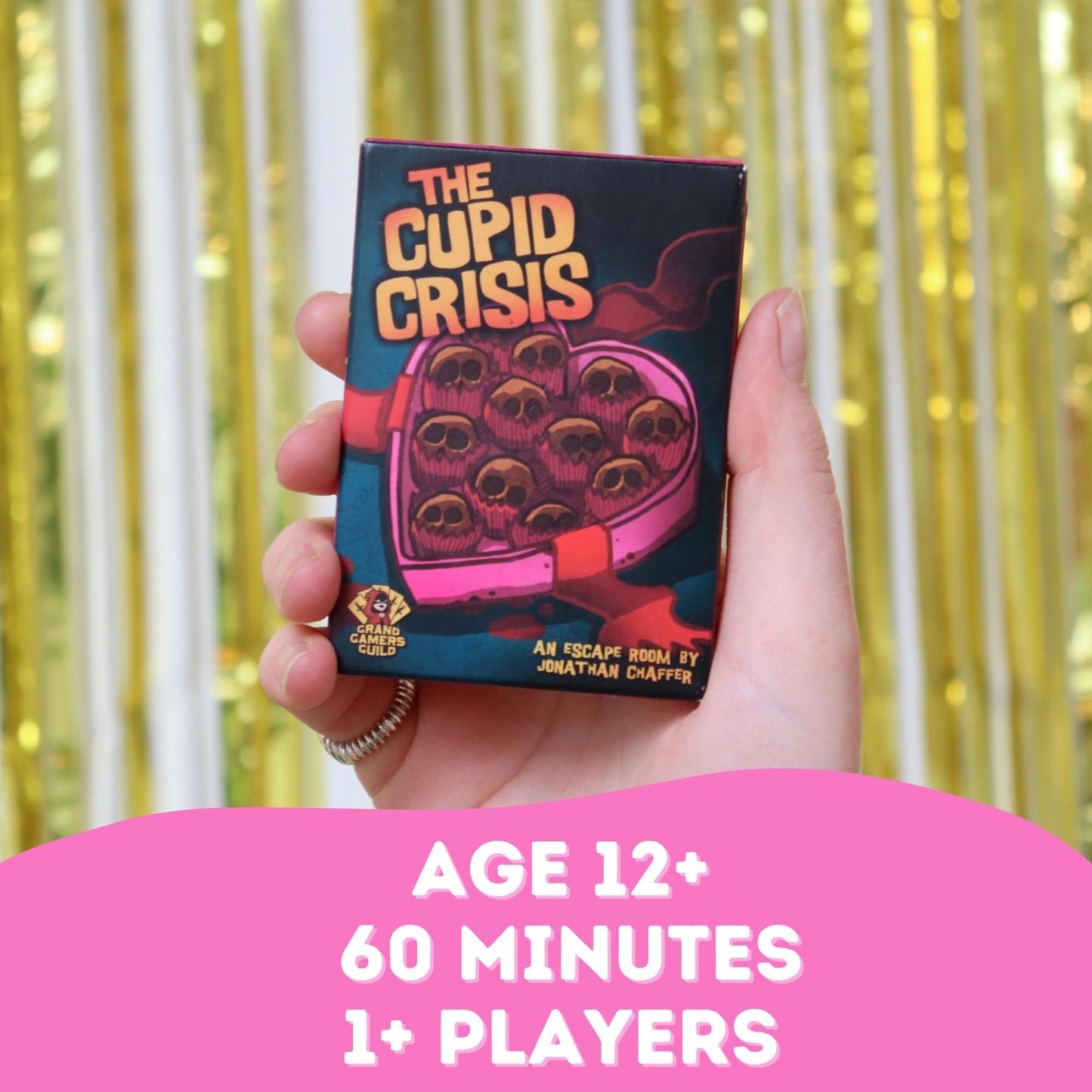 Big Potato Escape Room In Your Pocket | The Cupid Crisis: An Easy Strategy Game For Couples. Mini Escape Rooms For Birthdays, Holidays, Adults, Families