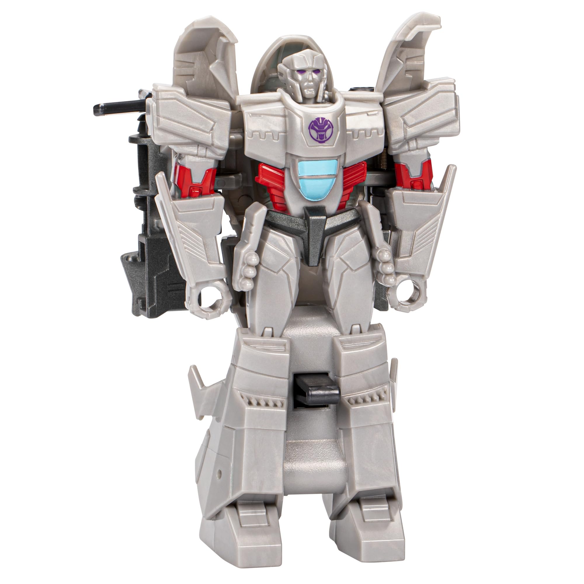 Transformers Toys EarthSpark 1-Step Flip Changer Megatron, 4-Inch ...