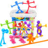 Suction Cup Fidget Sensory Toys: 48 Pack Suction Cup People Toys Fidget Toy For Autism Autistic Adhd Kids Ages 3+, Creative Travel Toys Idea For Boys Girls