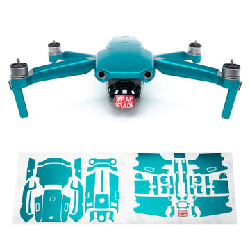 Wrapgrade Main Unit Skin Compatible With Dji Mavic Air 2 (Caribbean Blue)