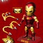 Beast Kingdom Marvel Comics Classic Iron Man EAA-105 Action Figure, Multicolor, PVC Material