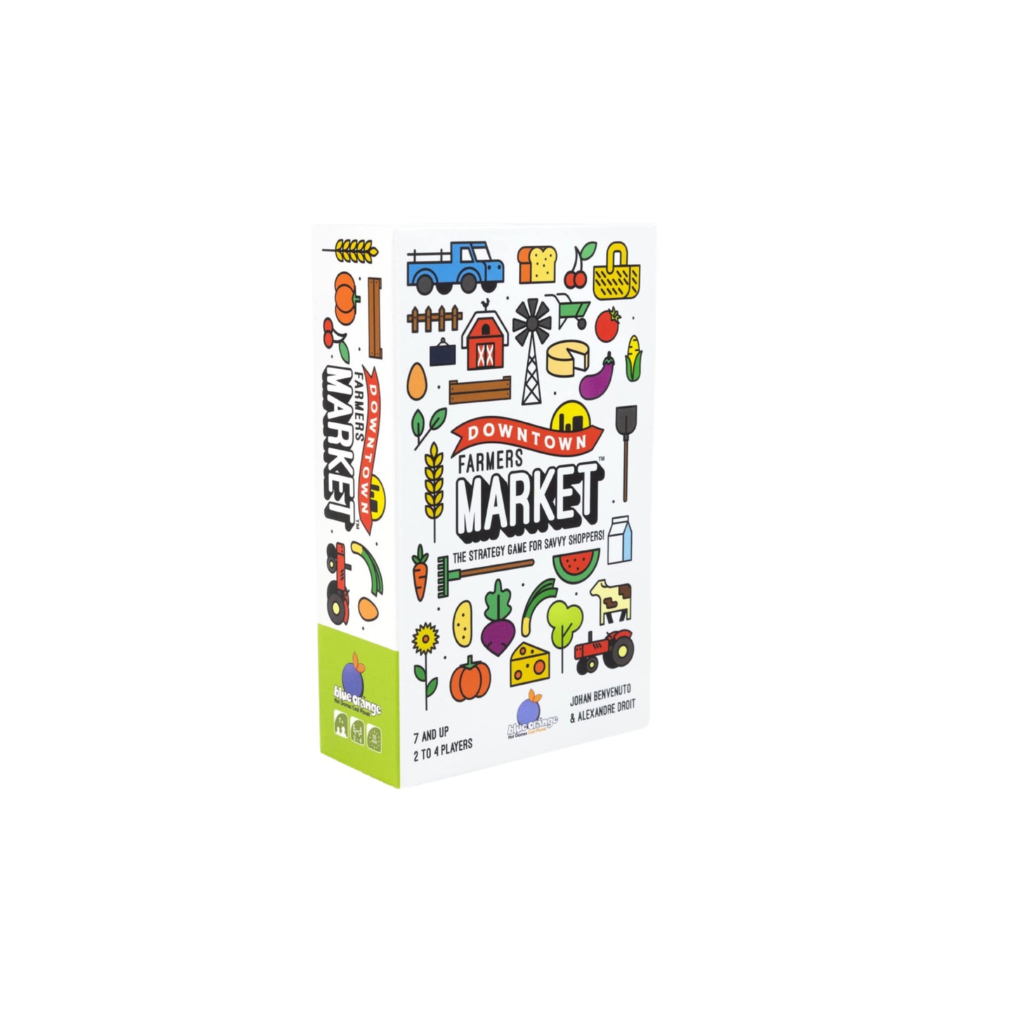 Blue Orange Strategy Board Game for 2-4 Players, Ages 7+, Multicolor, Tile Laying Fun, Model 09045