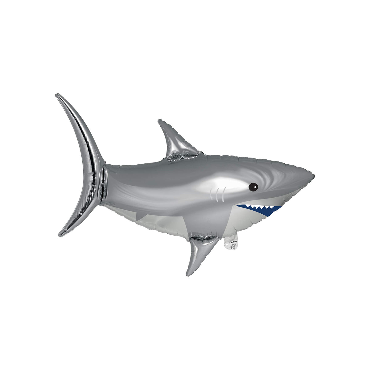 Shark Party Shaped Mylar Balloon, 1 ct