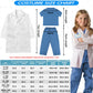 COTATERO Doctor Scrubs Costume for Kids With Stethoscope Lab Coat Career Day Costume Halloween Dress Up For Boys Girls 3-12 (Blue  XL-140/7-8Y)
