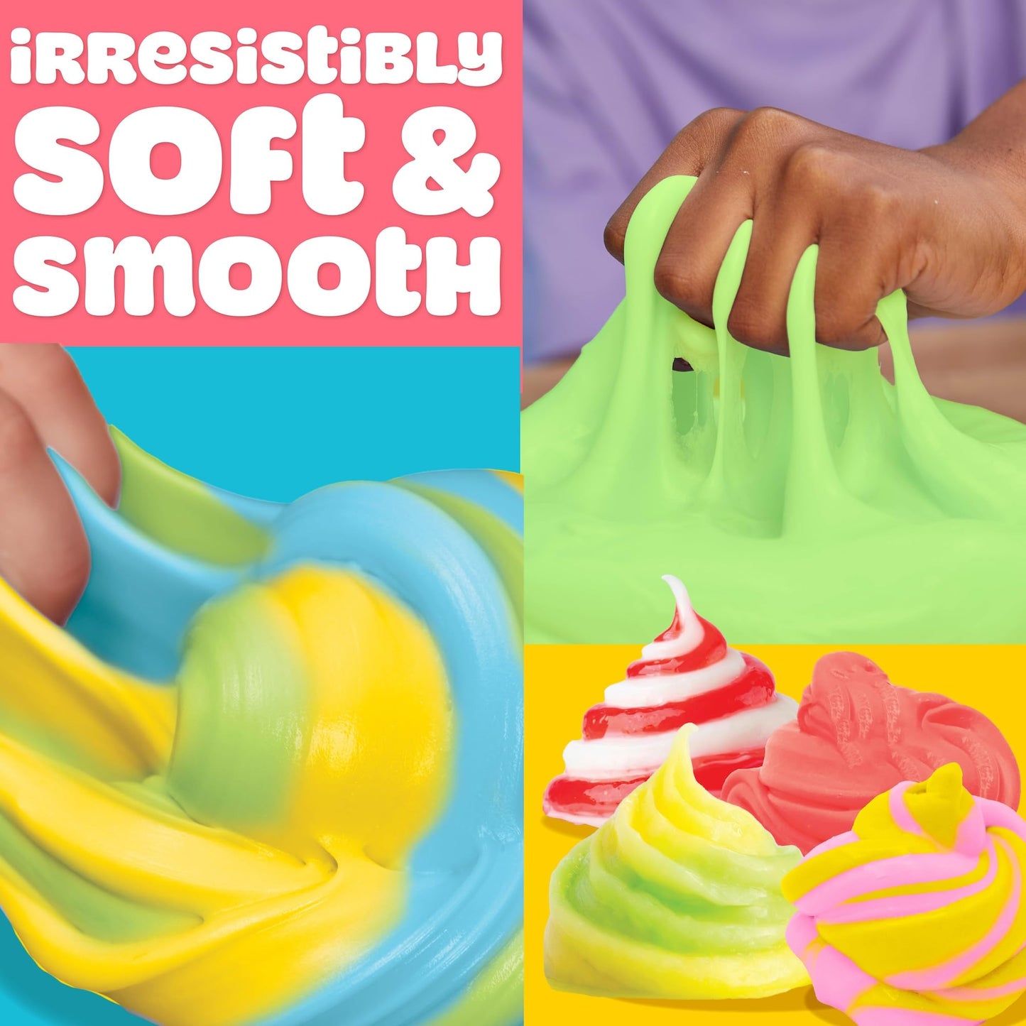 Play-Doh Scented Butter Mash-Ups, 8 Playdoh Pack, Playdoh Kit, Popular Toys, Party Favors for Ages 8-12, Compound Packs, Kids Gi