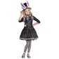 Amscan Dark Mad Hatter Halloween Costume For Women, Small, With Included Accessories