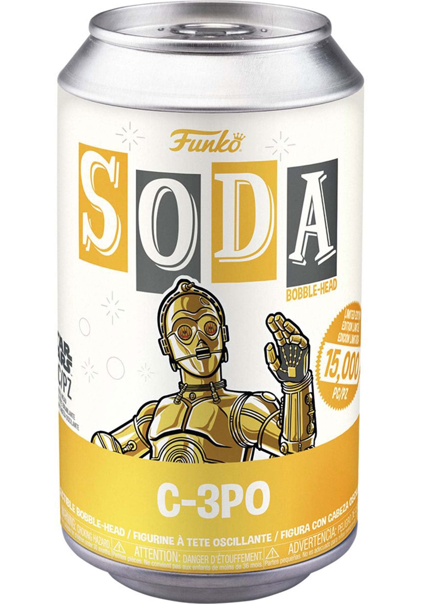 Funko Soda: Star Wars C-3Po 4.25' Figure In A Can