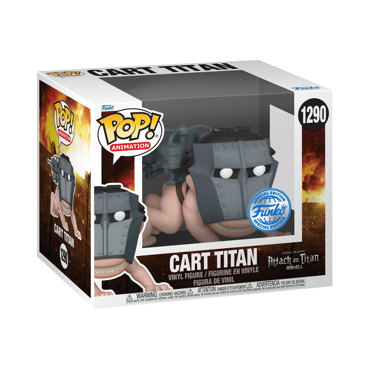 Funko Pop! Super: Attack On Titan - Cart Titan
