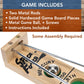 WE Games Shoot The Moon Solid Wood Board Game - 20 in., Natural Finish, Model 49-7028