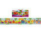 Jaseys Toy Chest Numbers Train Floor Puzzle | Large 120 Numbers Learning Puzzle with Colorful Train Cars & Number Matching | Ed
