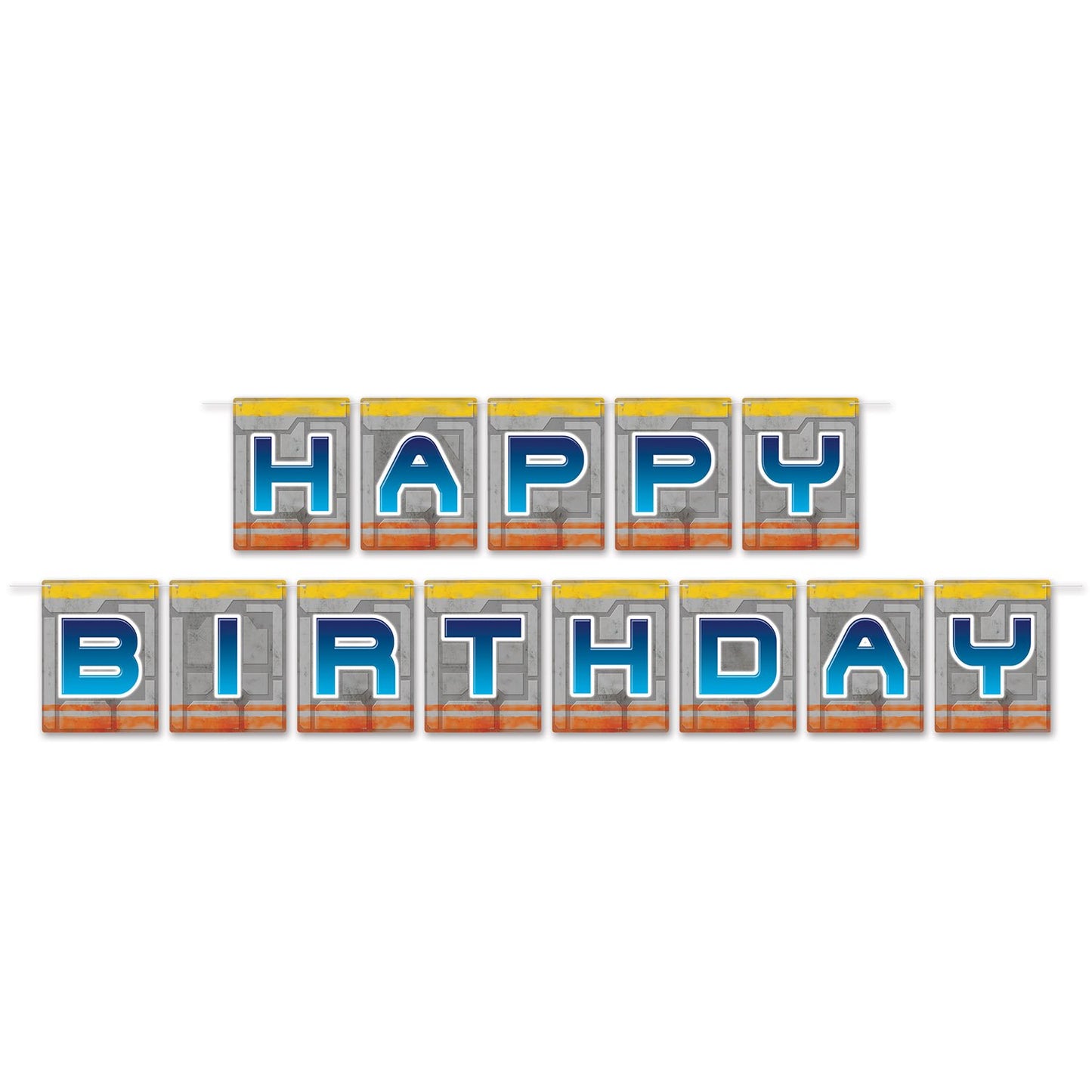 Beistle Birthday Space Streamer