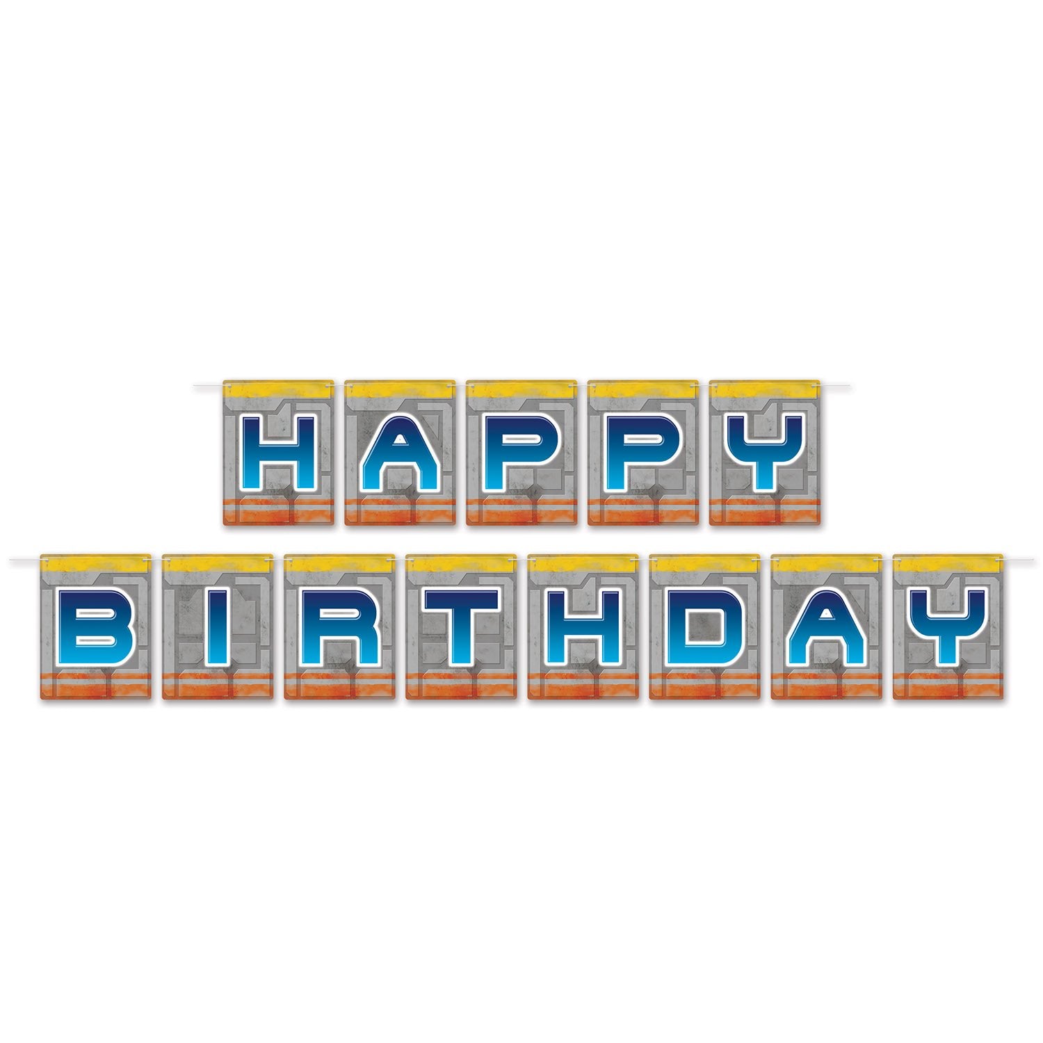 Beistle Birthday Space Streamer
