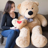 Yesbears Giant Teddy Bear Big 5 Foot Stuffed Animal Stuffed Bear Baby Shower Life Size Large Teddy For Girlfriend Wife Children 