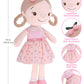 Gagaku Baby Dolls For 1 Year Old Girls (16''),Soft Baby Doll,My First Baby Doll For 1 Year Old Birthday Gift,Christmas Plush Toys Gift For Toddler Kids Infants - Cherry Girl