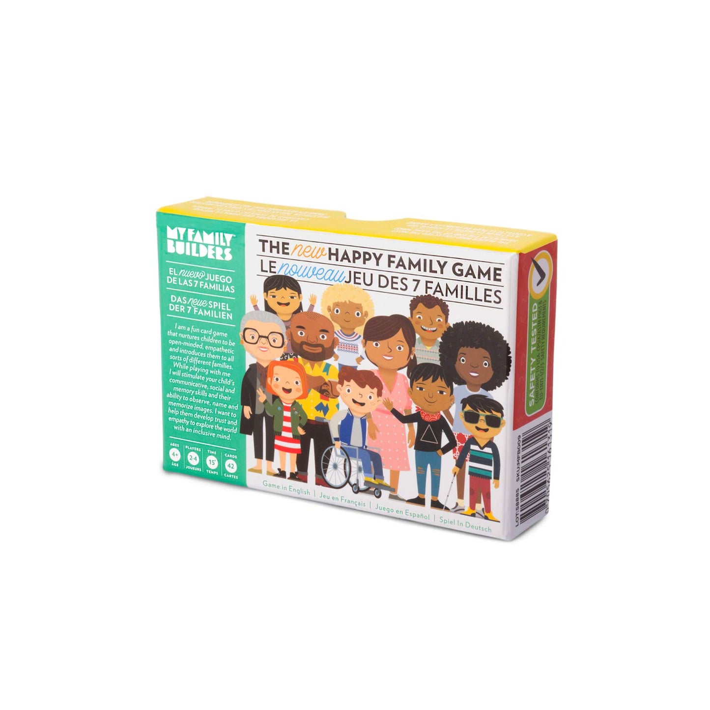 Happy Family Card Game – Promotes Inclusion, Diversity, And Empathy – Educational Game For Kids Ages 4+