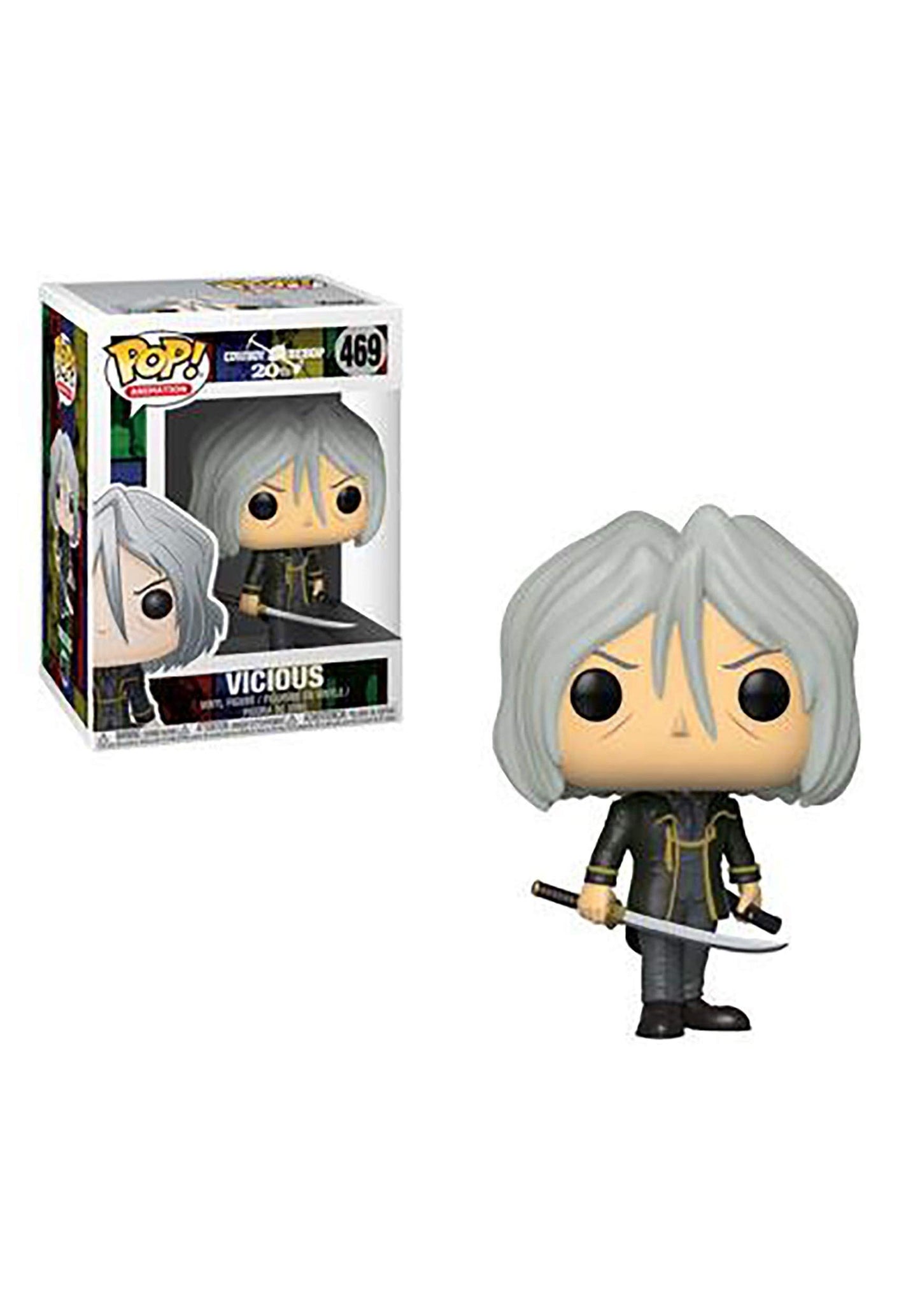 Funko Pop Animation: Cowboy Bebop - Vicious Collectible Figure, Multicolor