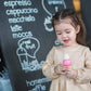 PlanToys Ice Cream Cone Pretend Play Food Set (3486) | Sustainably Made from Rubberwood and Non-Toxic Paints and Dyes