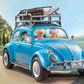 Playmobil Volkswagen Beetle Toy Car, Yellow Plastic, 34.8 x 18.7 x 9.0 cm, Model 70177